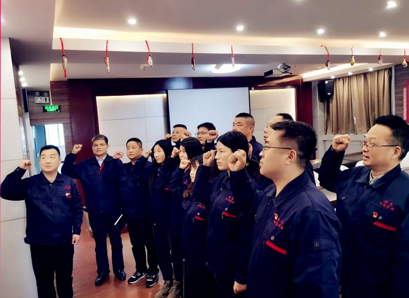 中科矿业全体党员集中学习党的二十大会议精神