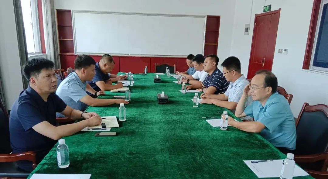 河南省非煤矿山管理办公室副主任白艳勋来我公司调研