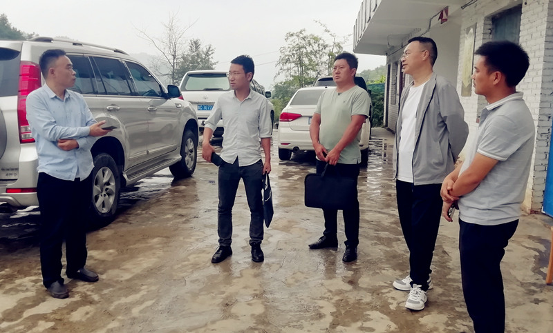 赫章县委组织部对贵州开元党建工作进行考核