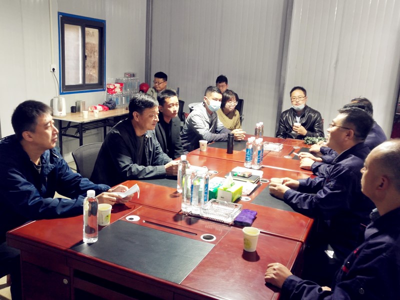 三门峡市应急管理局到中科矿业检查安全生产工作