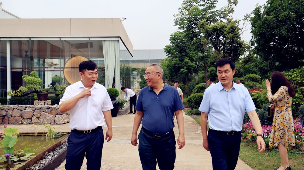 全省民建会员之家建设观摩团参观洛阳开元集团民建“会员之家”